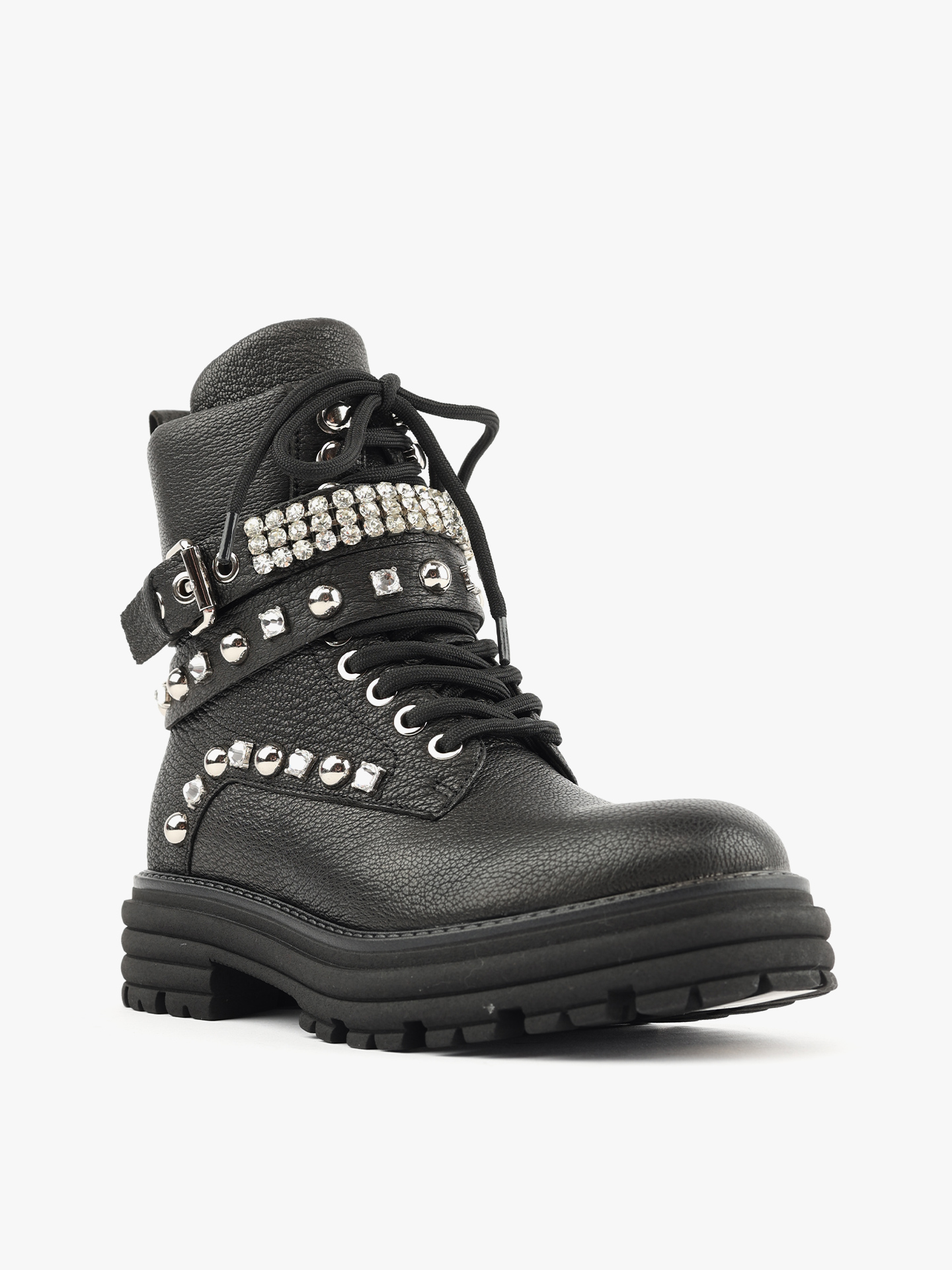 Militar Boots de Pele