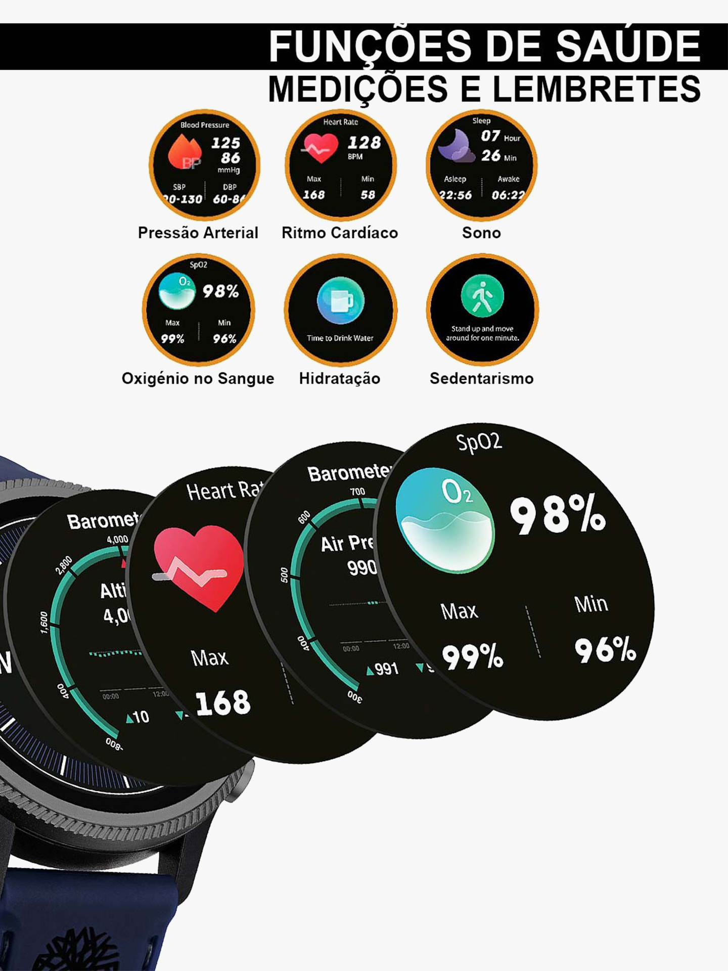 Smartwatch Trail Force S1