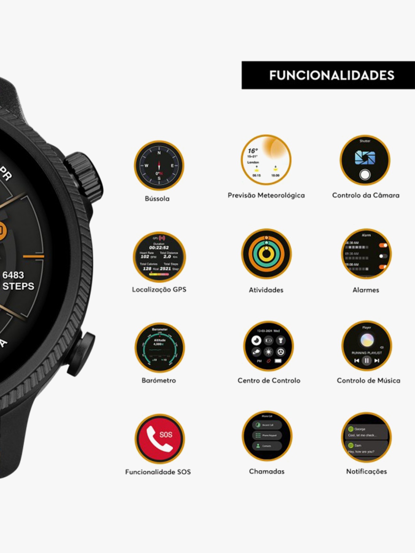 Smartwatch Trail Force