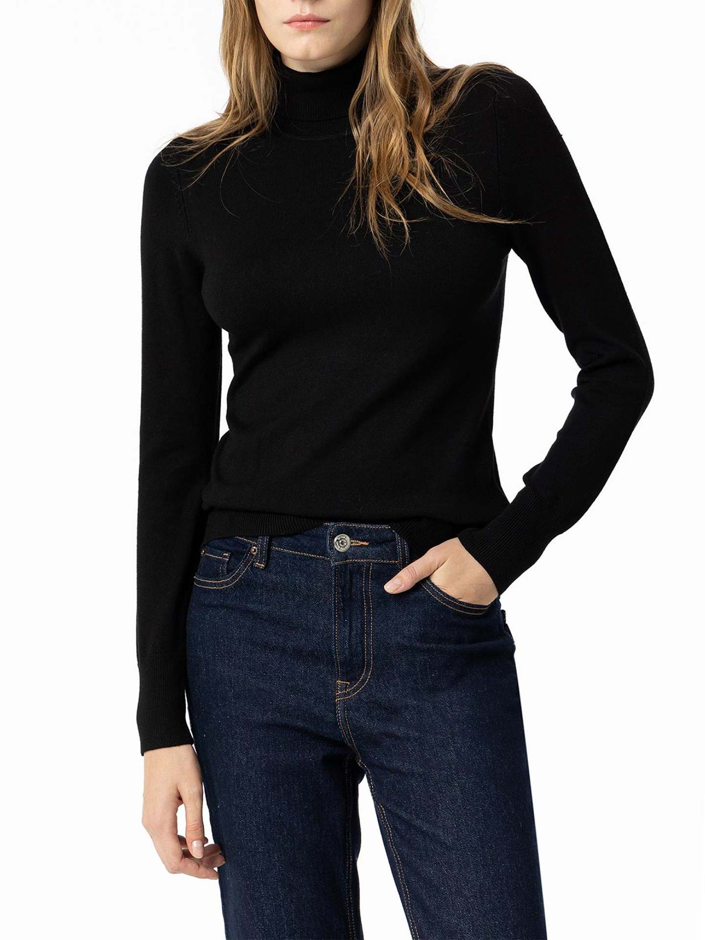 Camisola de Gola Alta