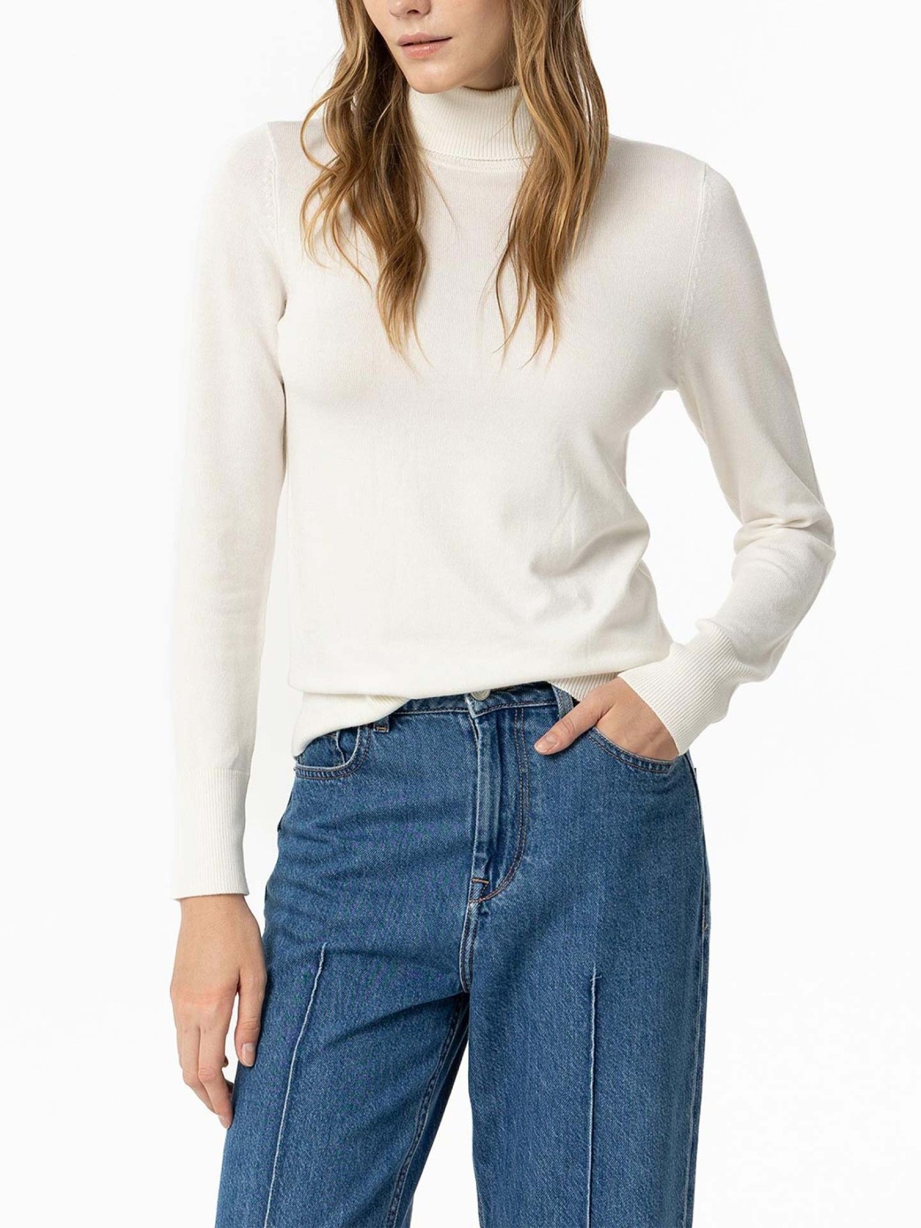 Camisola de Gola Alta