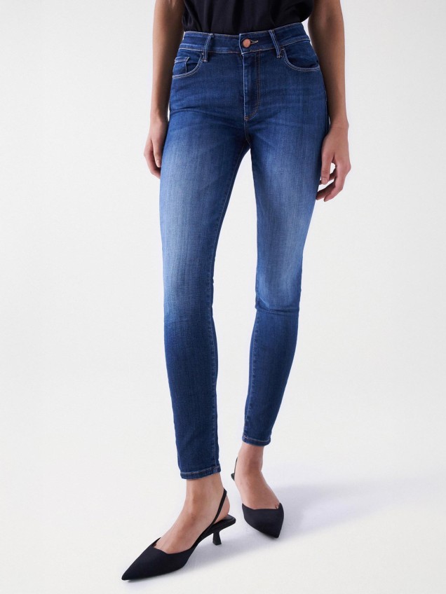 Calças de Ganga Destiny Push Up Skinny Fit