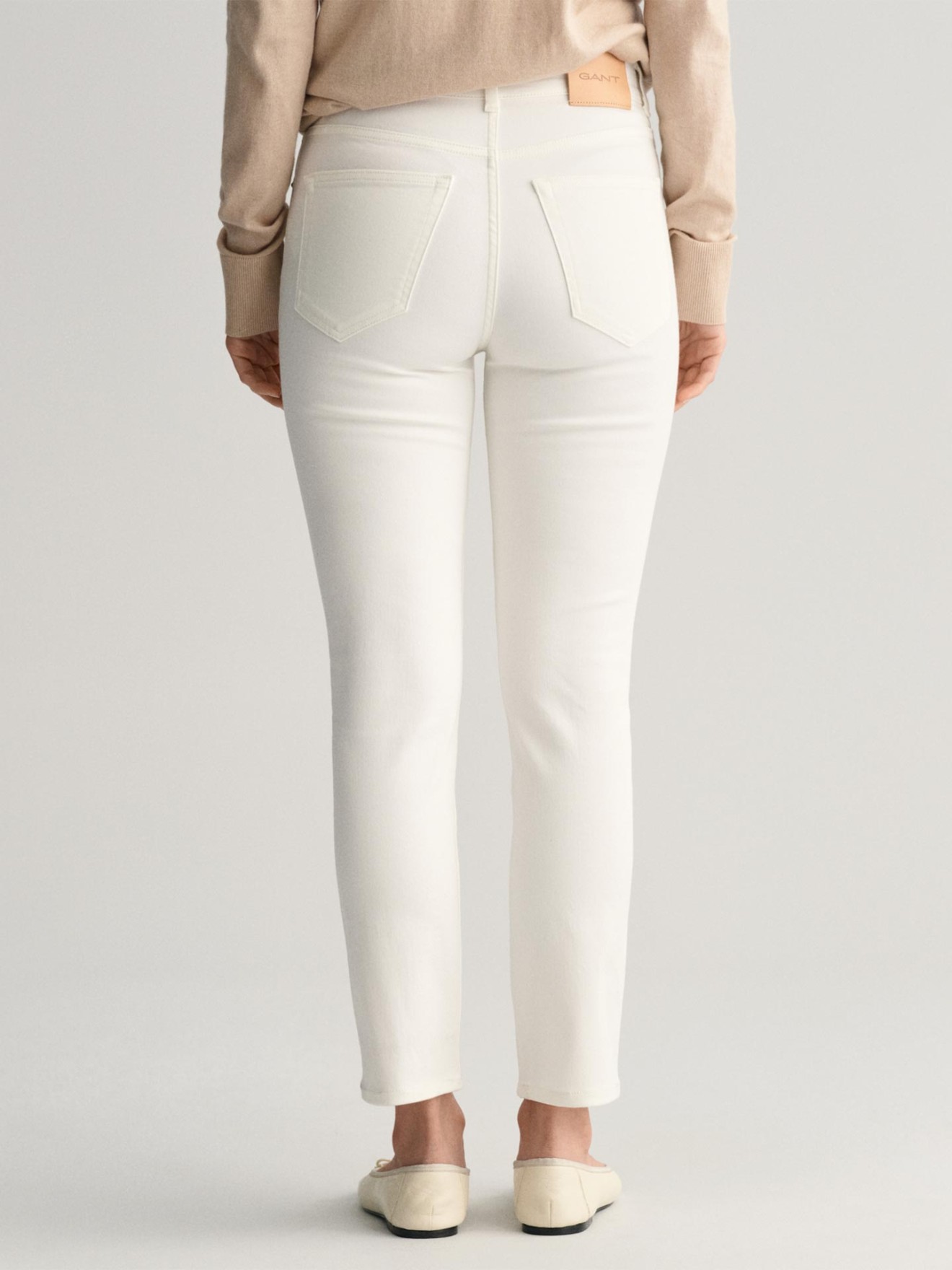 Calças de Ganga Slim Fit