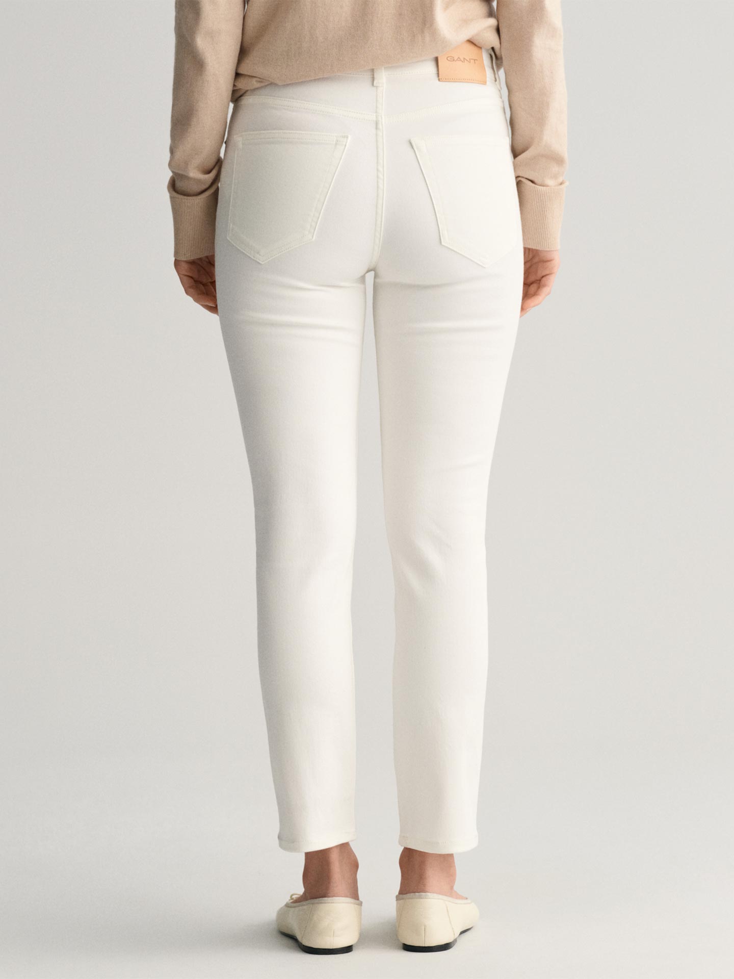 Calças de Ganga Slim Fit