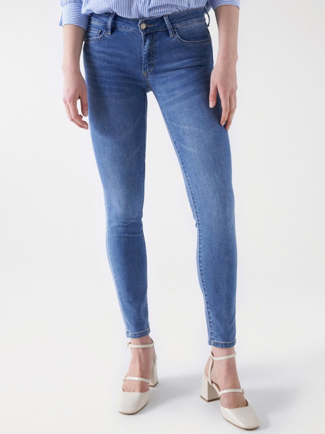 Calças de Ganga Wonder Push Up Skinny Fit