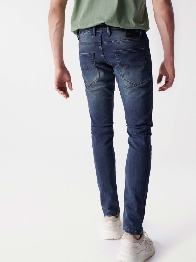 Calças de Ganga Skinny Fit