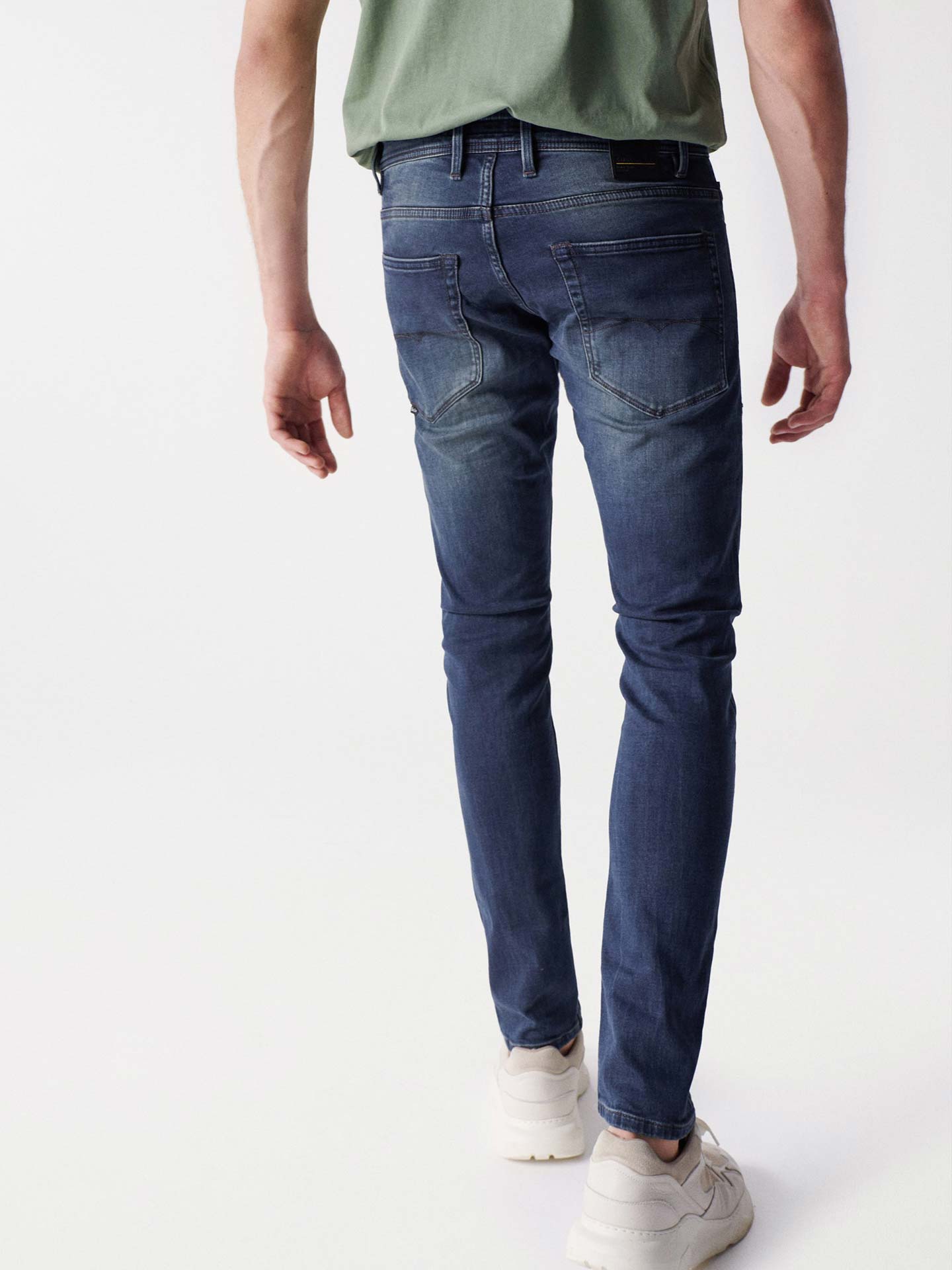 Calças de Ganga Skinny Fit