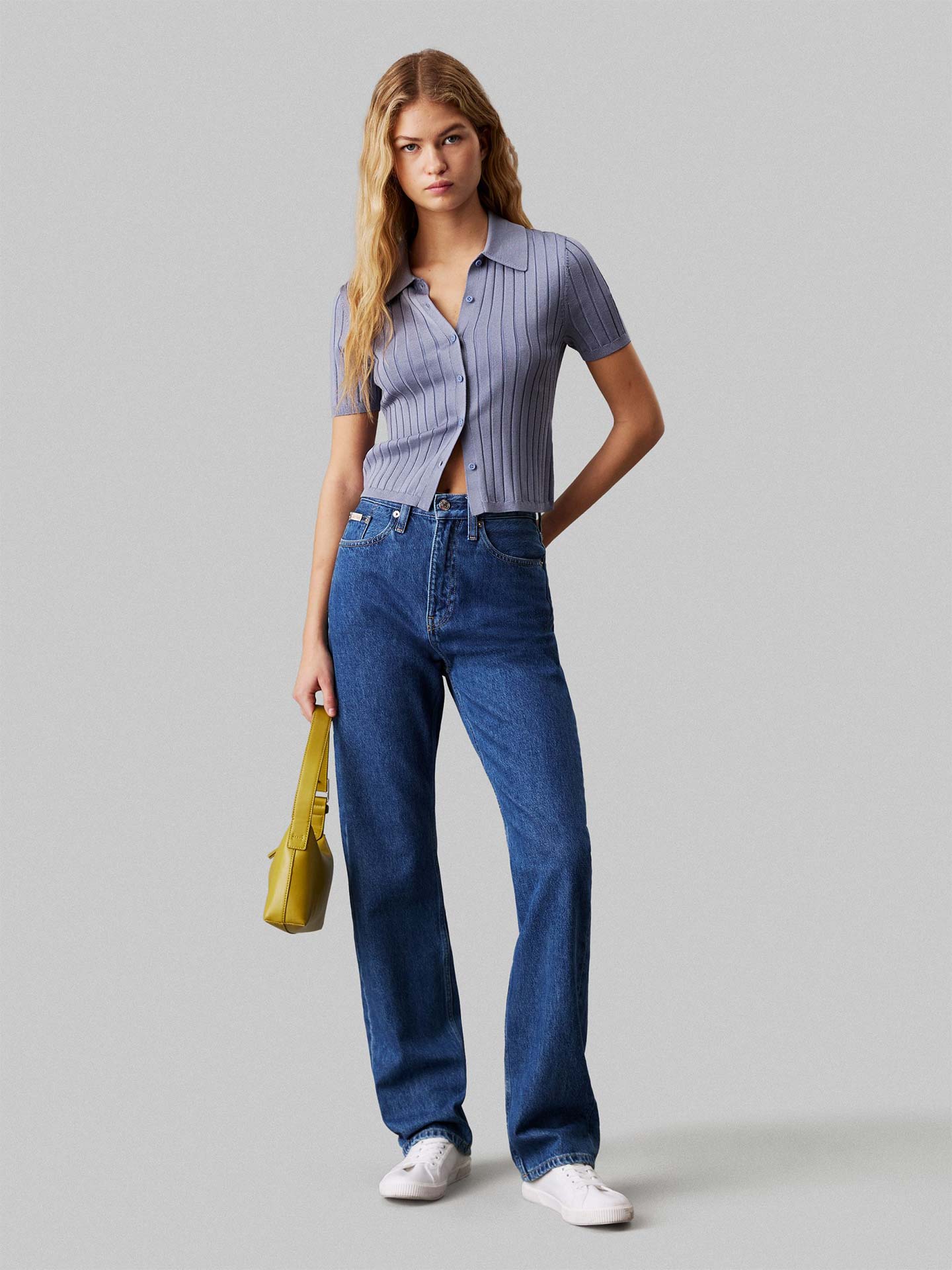 Calças de Ganga Straight Fit