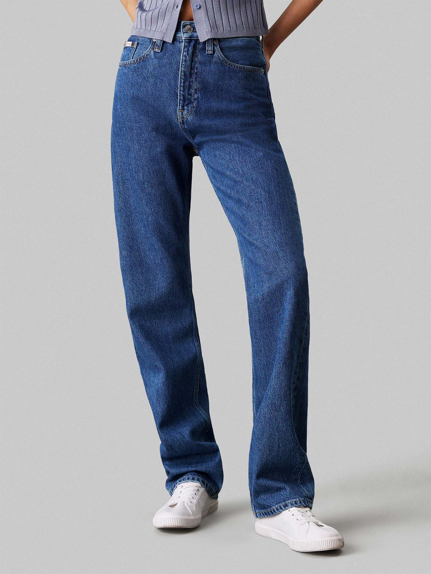 Calças de Ganga Straight Fit