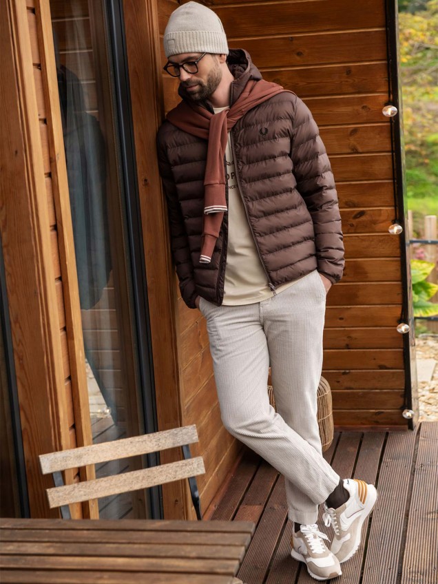 Calças de Bombazine