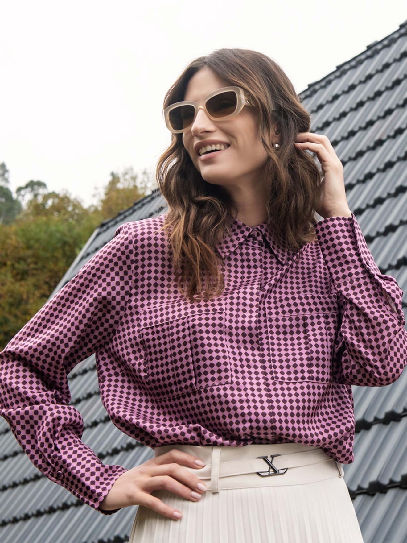 Camisa com Padrão