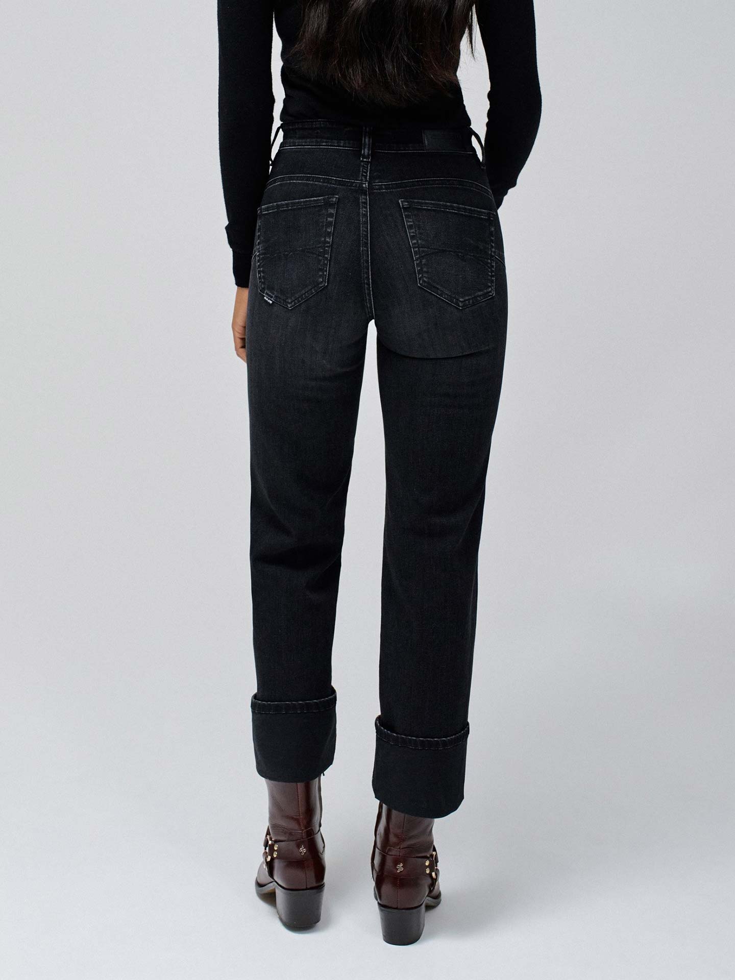 Calças de Ganga Faith Push In Straight