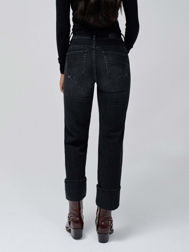 Calças de Ganga Faith Push In Straight