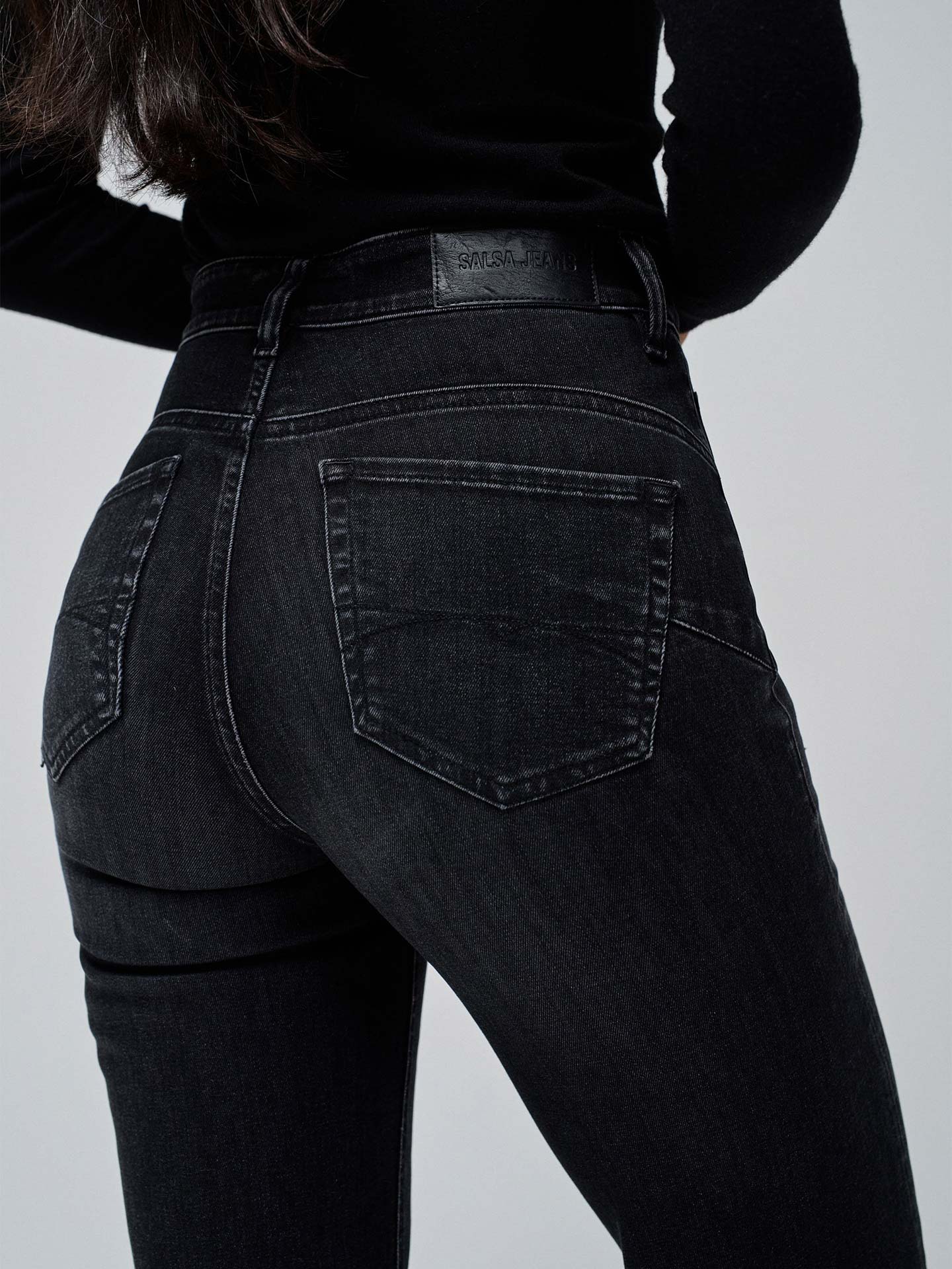 Calças de Ganga Faith Push In Straight