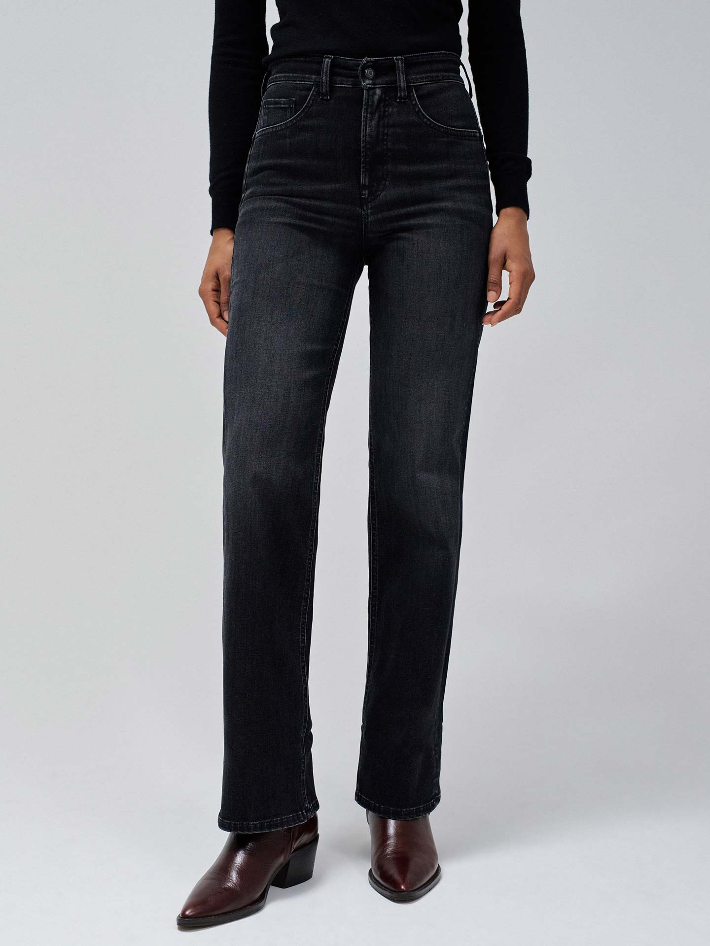 Calças de Ganga Faith Push In Straight