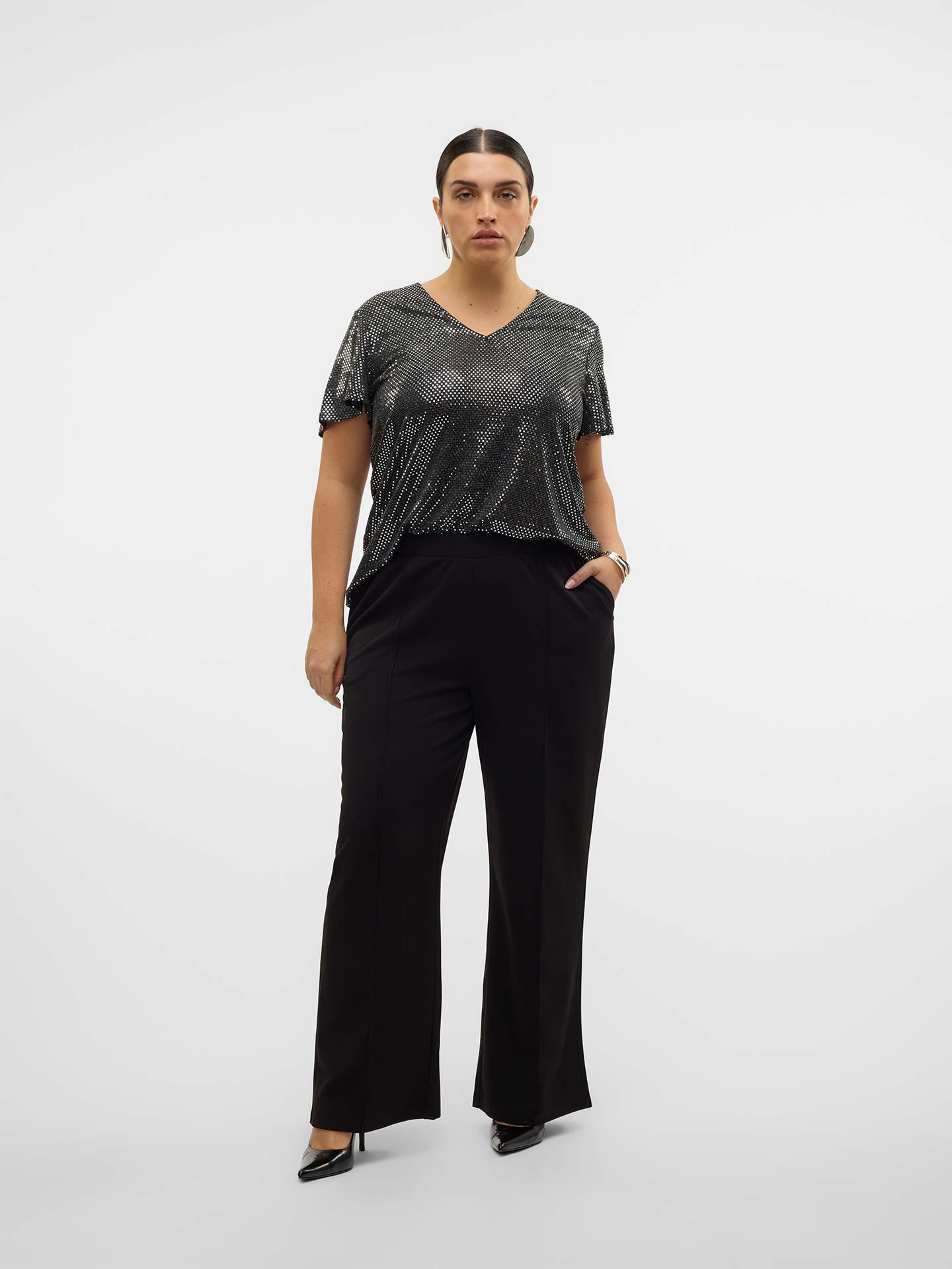 Calças Wide Leg