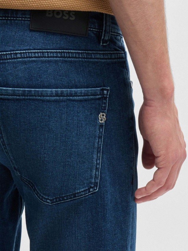 Calças de Ganga Slim Fit