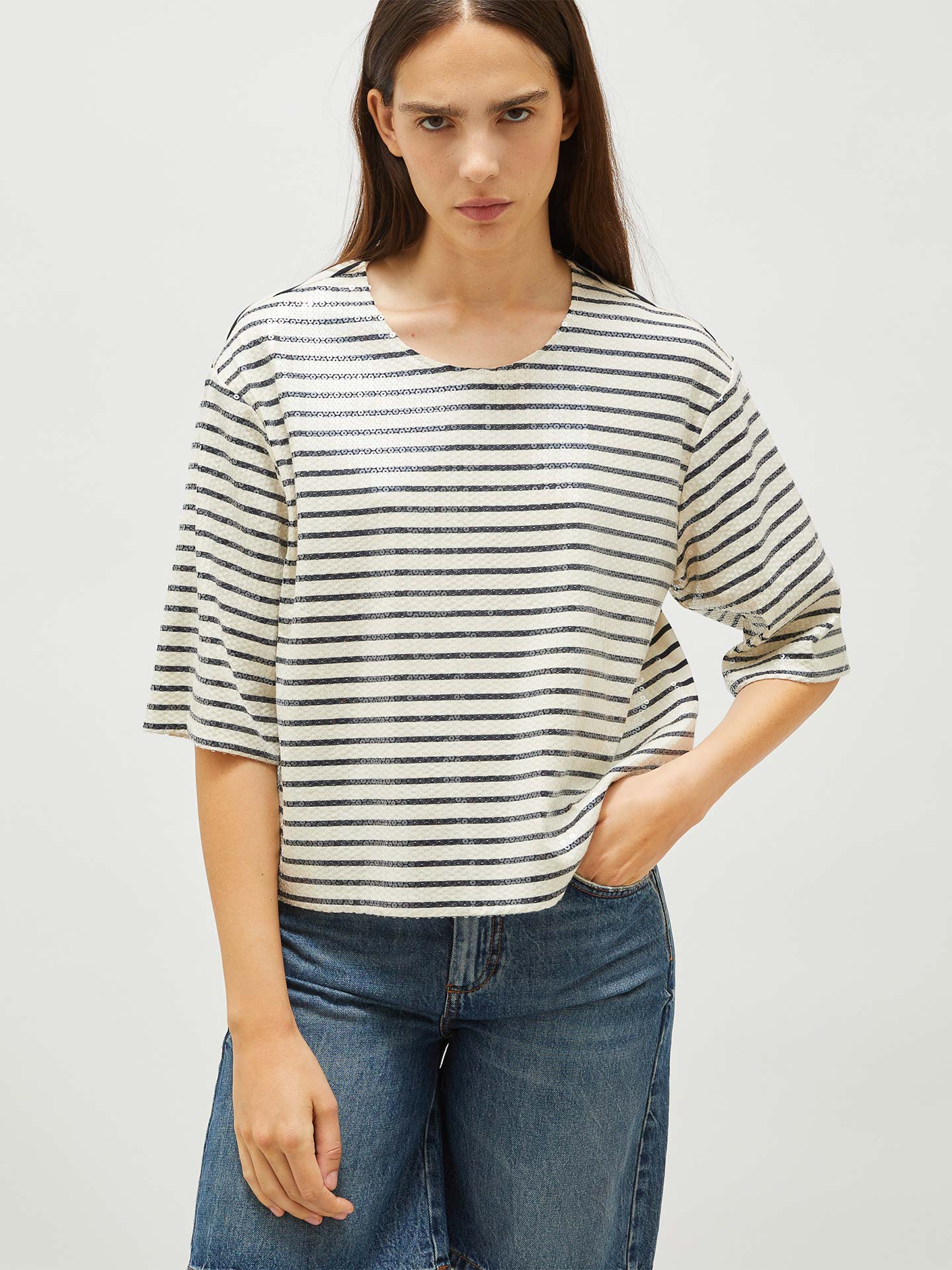 T-Shirt de Lantejoulas