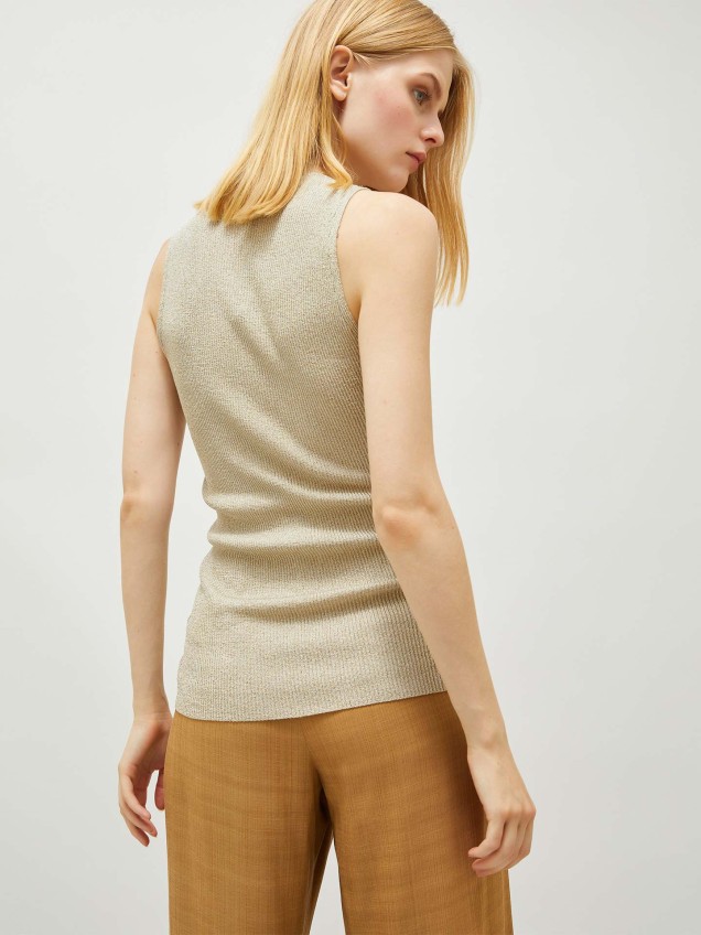 Top de Malha Lurex