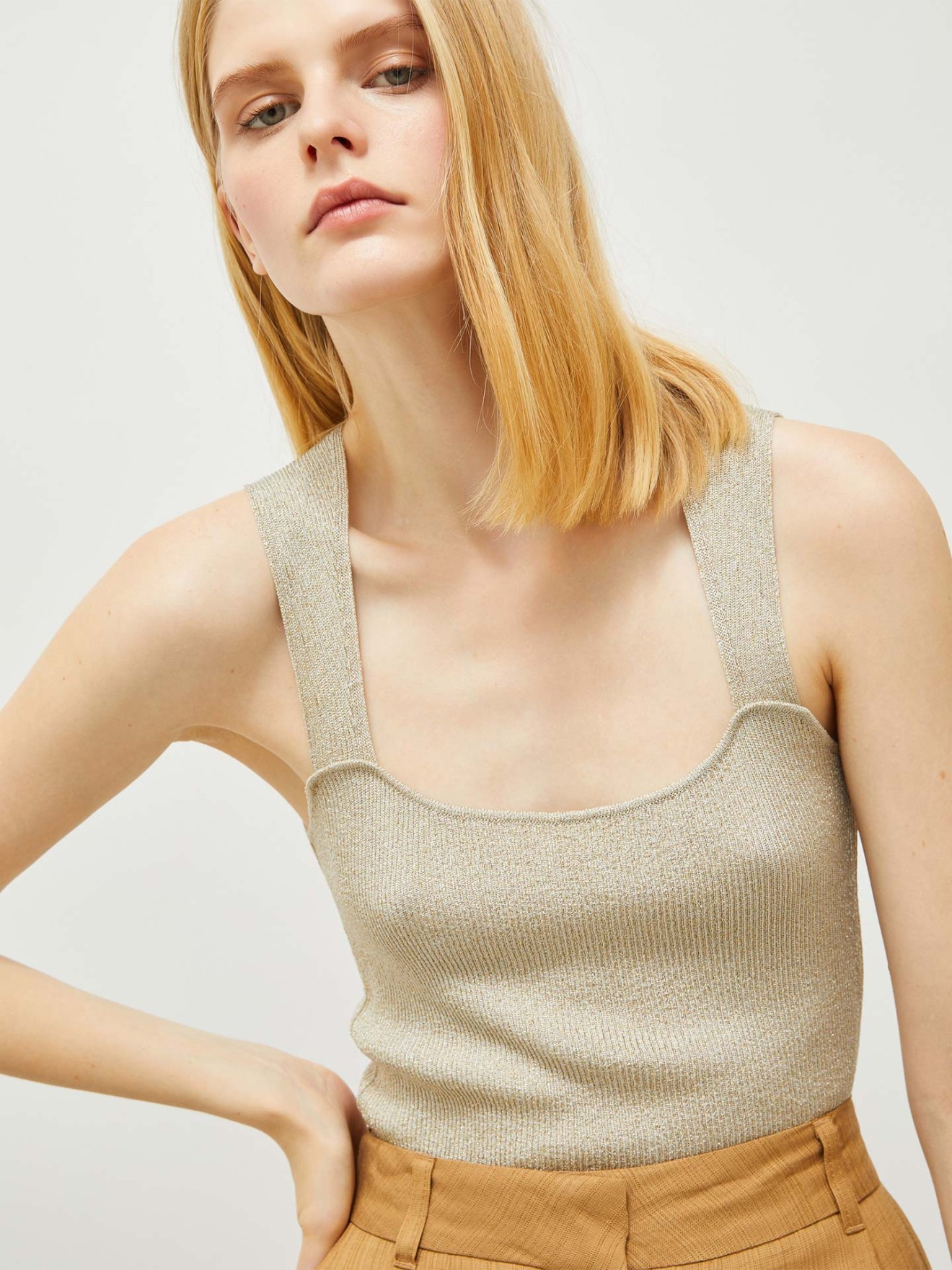 Top de Malha Lurex