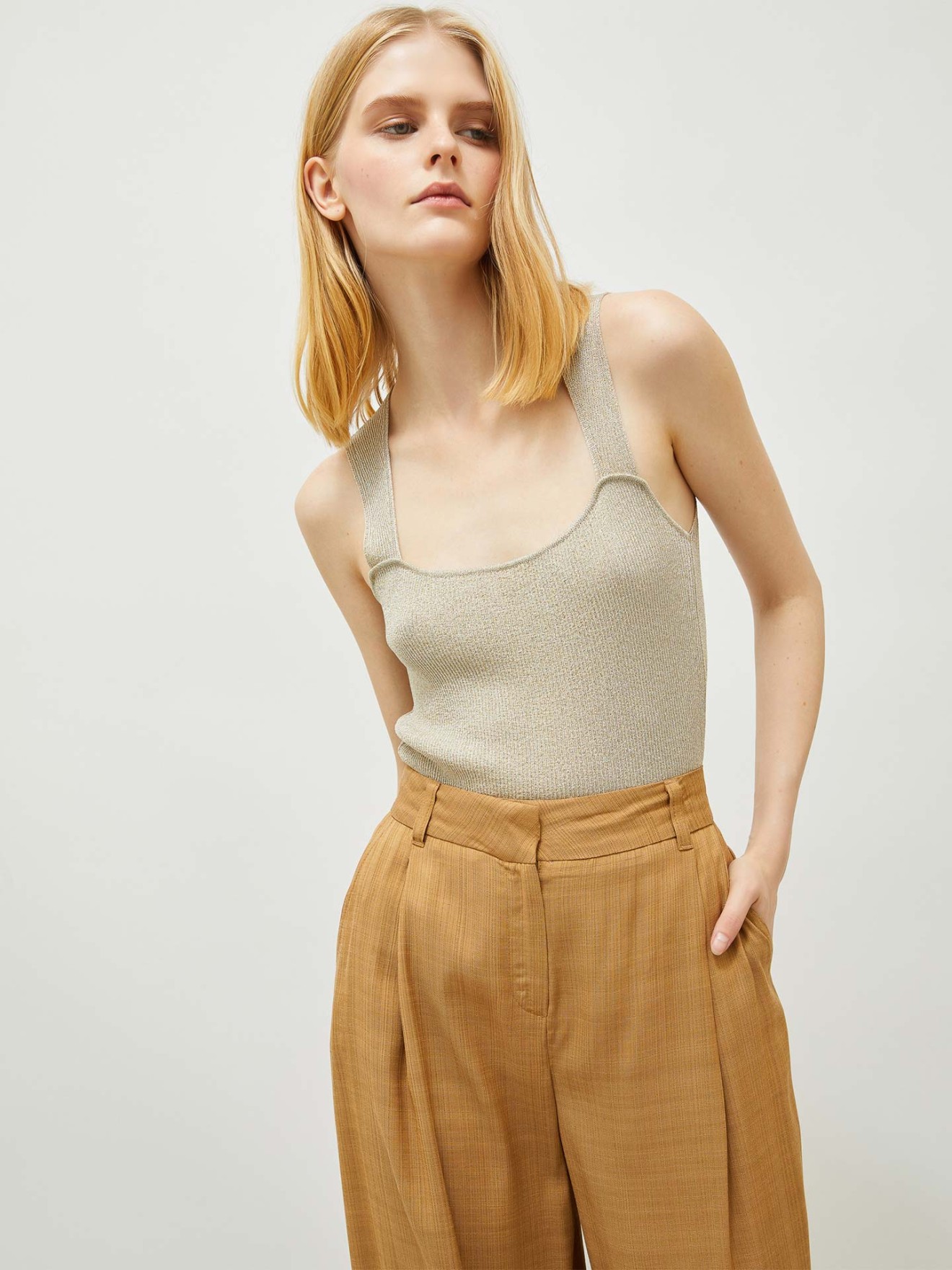 Top de Malha Lurex