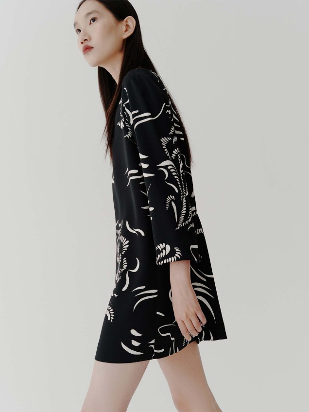 Vestido com Padrão