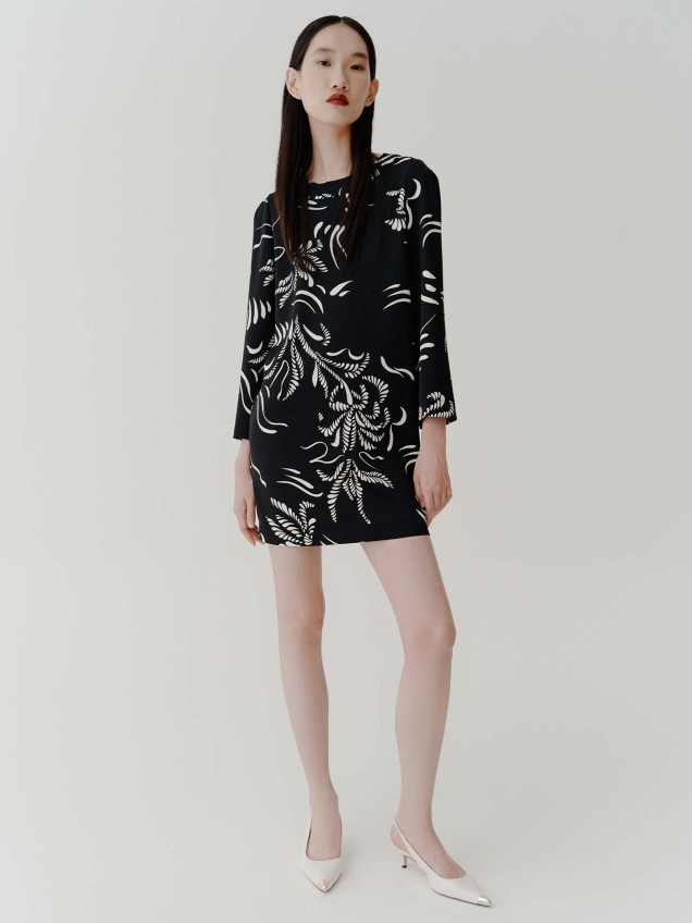 Vestido com Padr�o