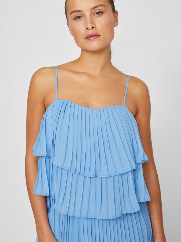 Vestido Plissado