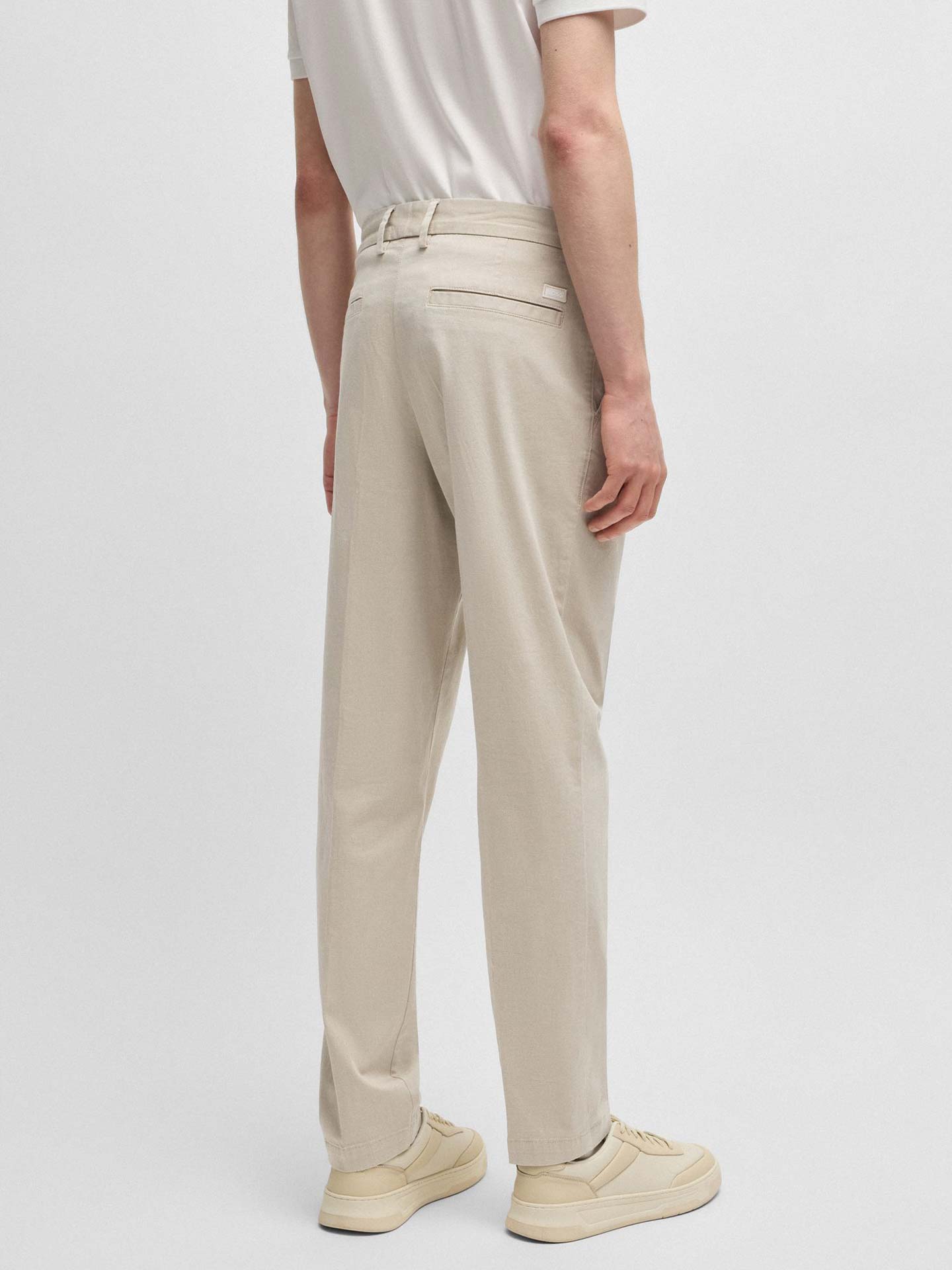 Calças Straight Fit