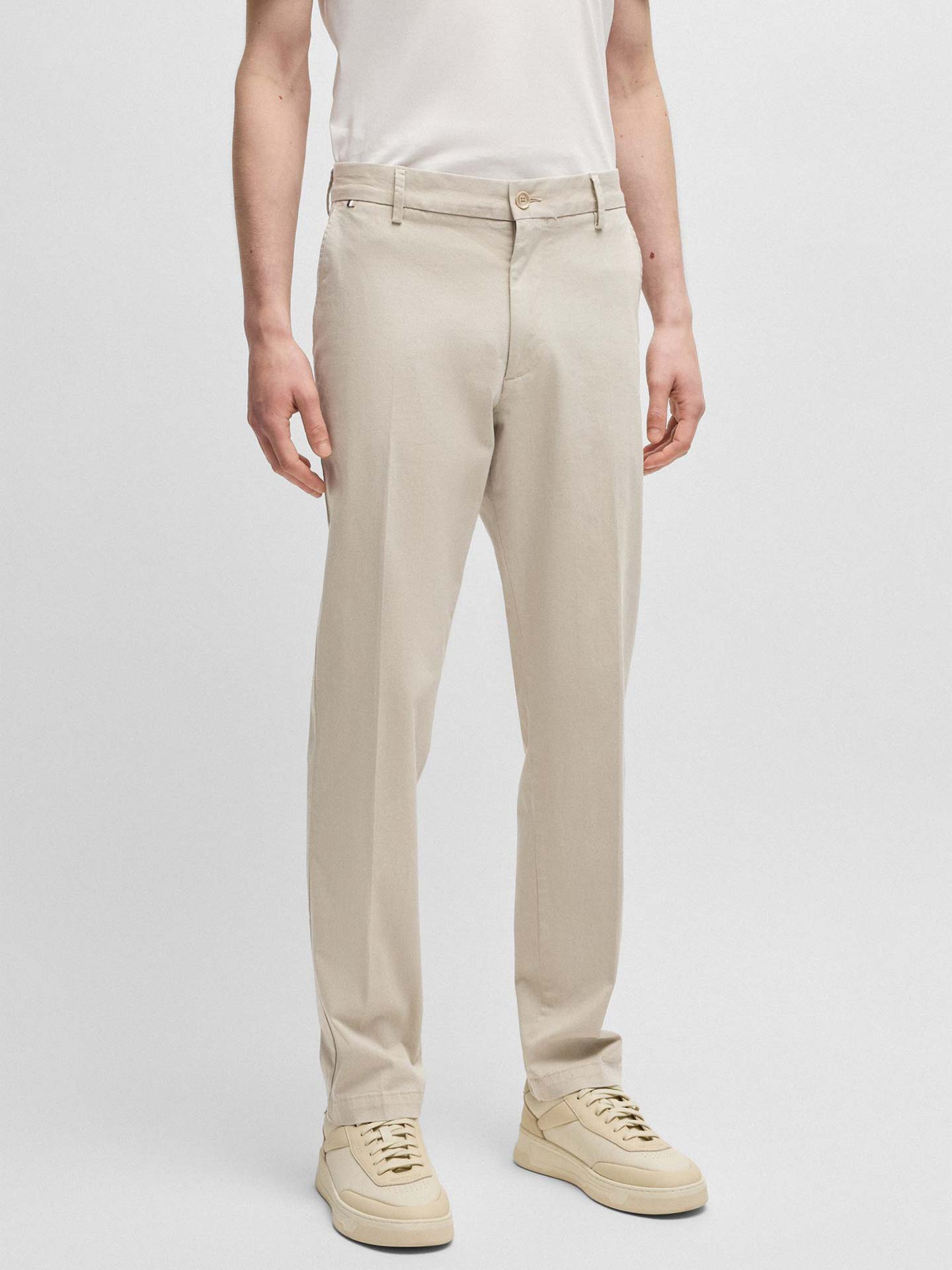 Calças Straight Fit