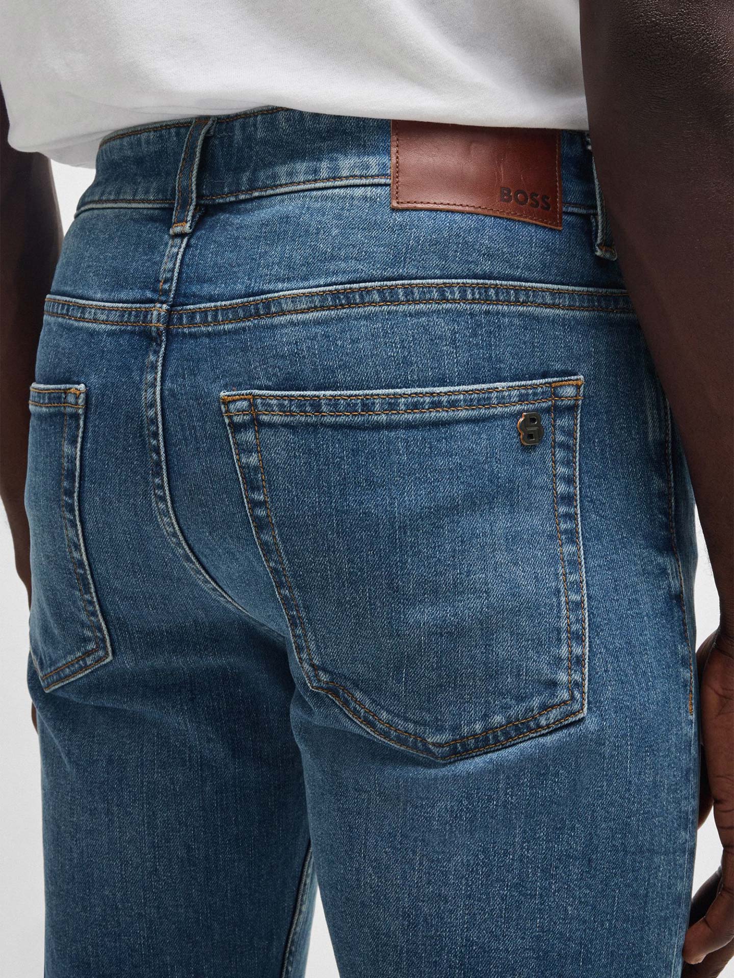 Calças de Ganga Straight Fit