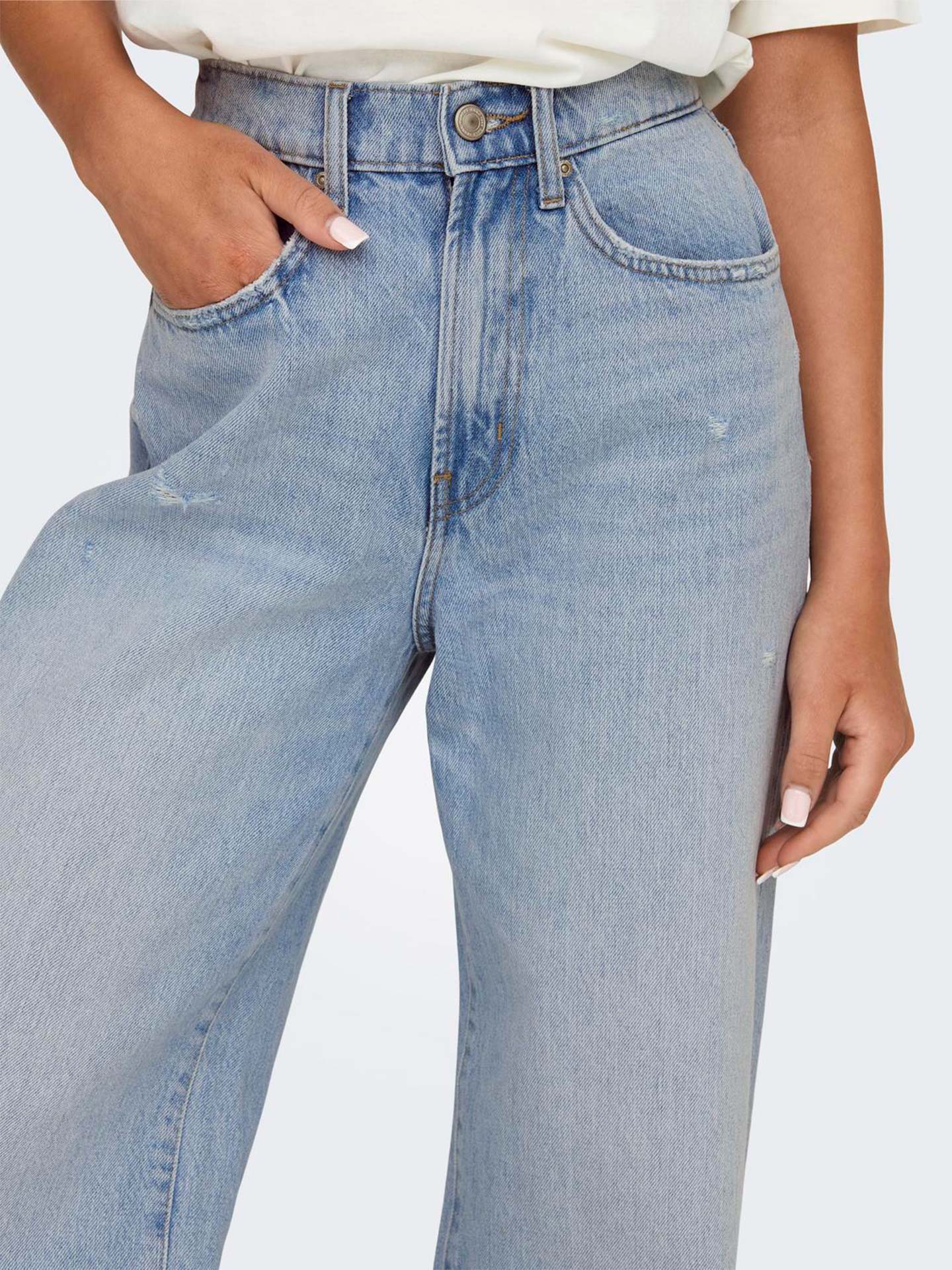 Calças de Ganga Wide Leg