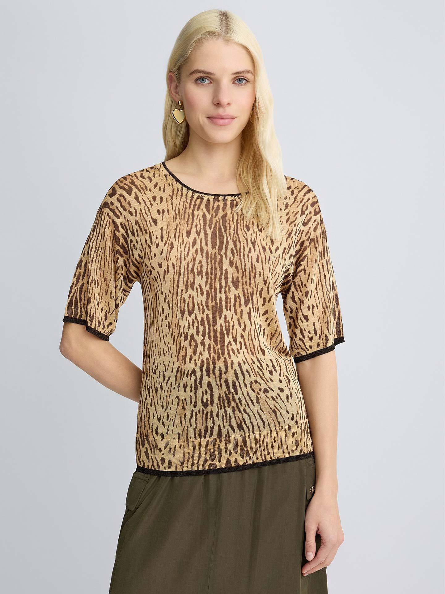 T-Shirt com Padrão