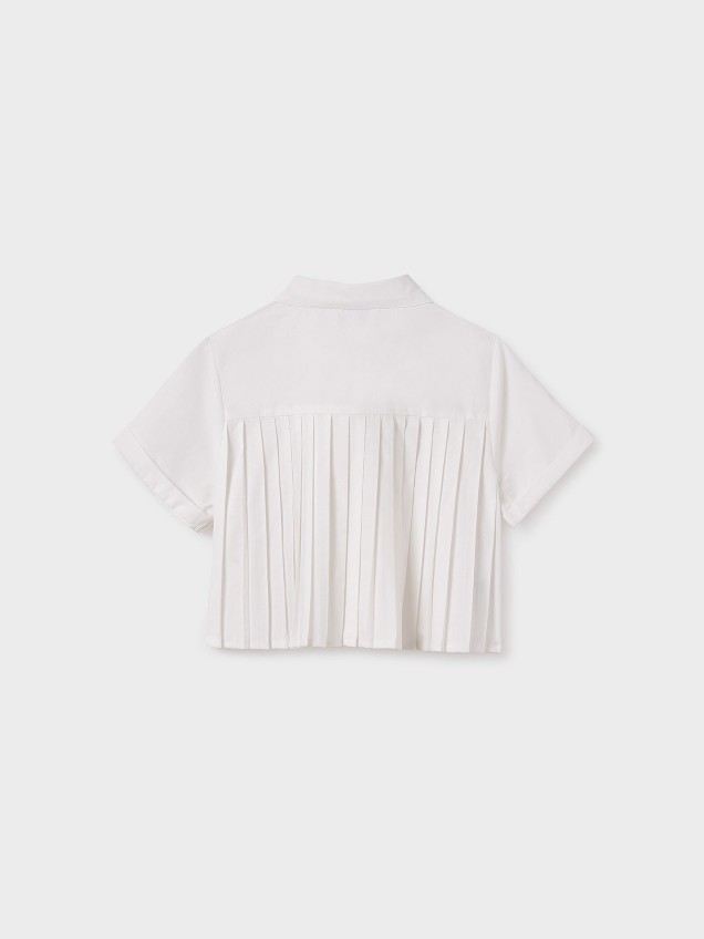 Camisa Plissada