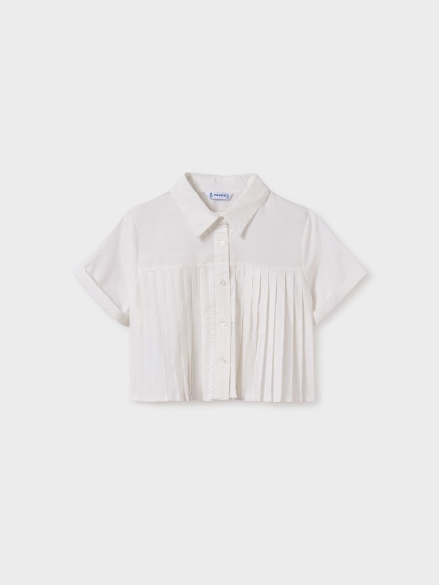 Camisa Plissada