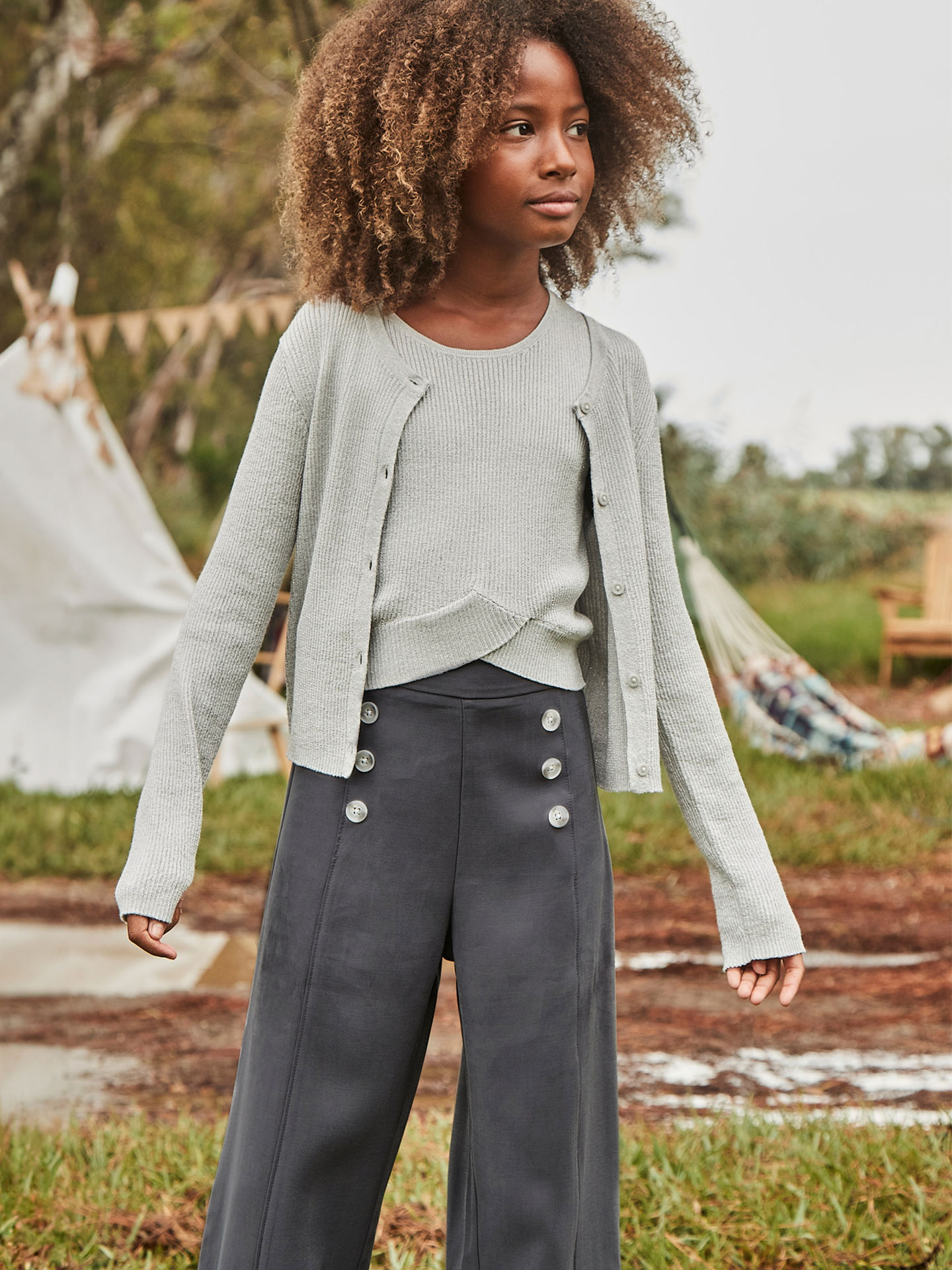 Calças Wide Leg