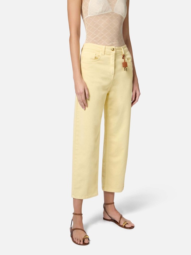 Calças de Ganga Straight Fit