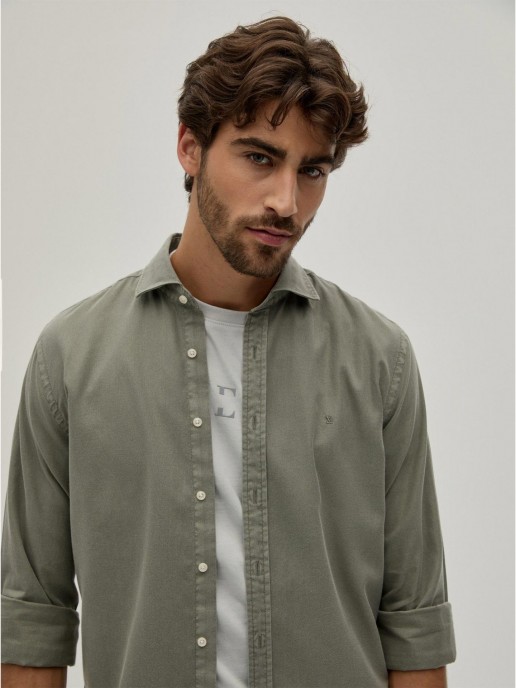 Camisa Oxford