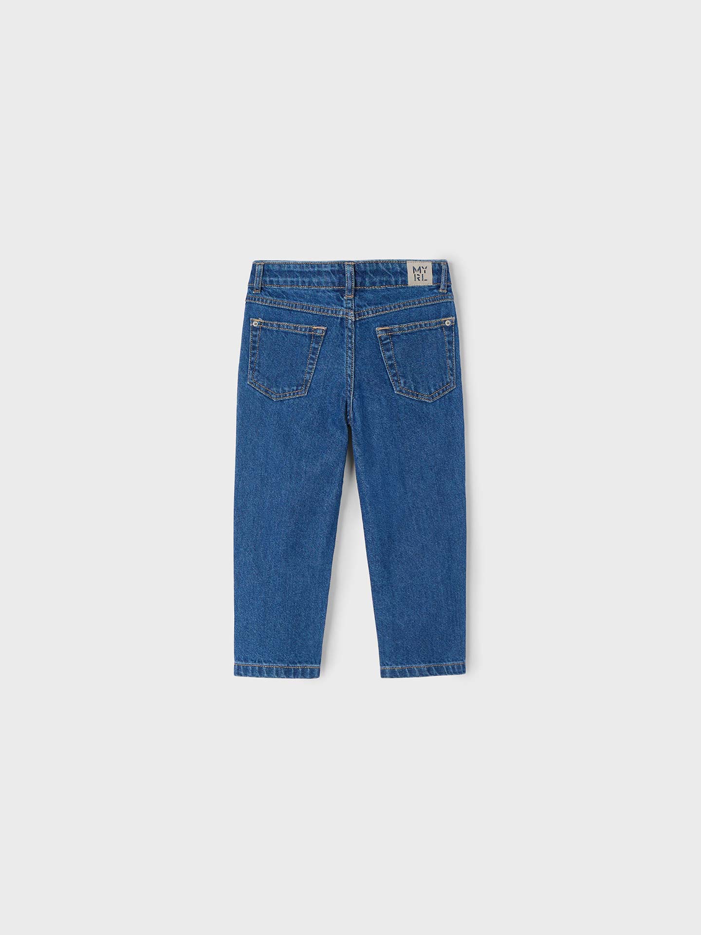 Calças de Ganga Mom Fit