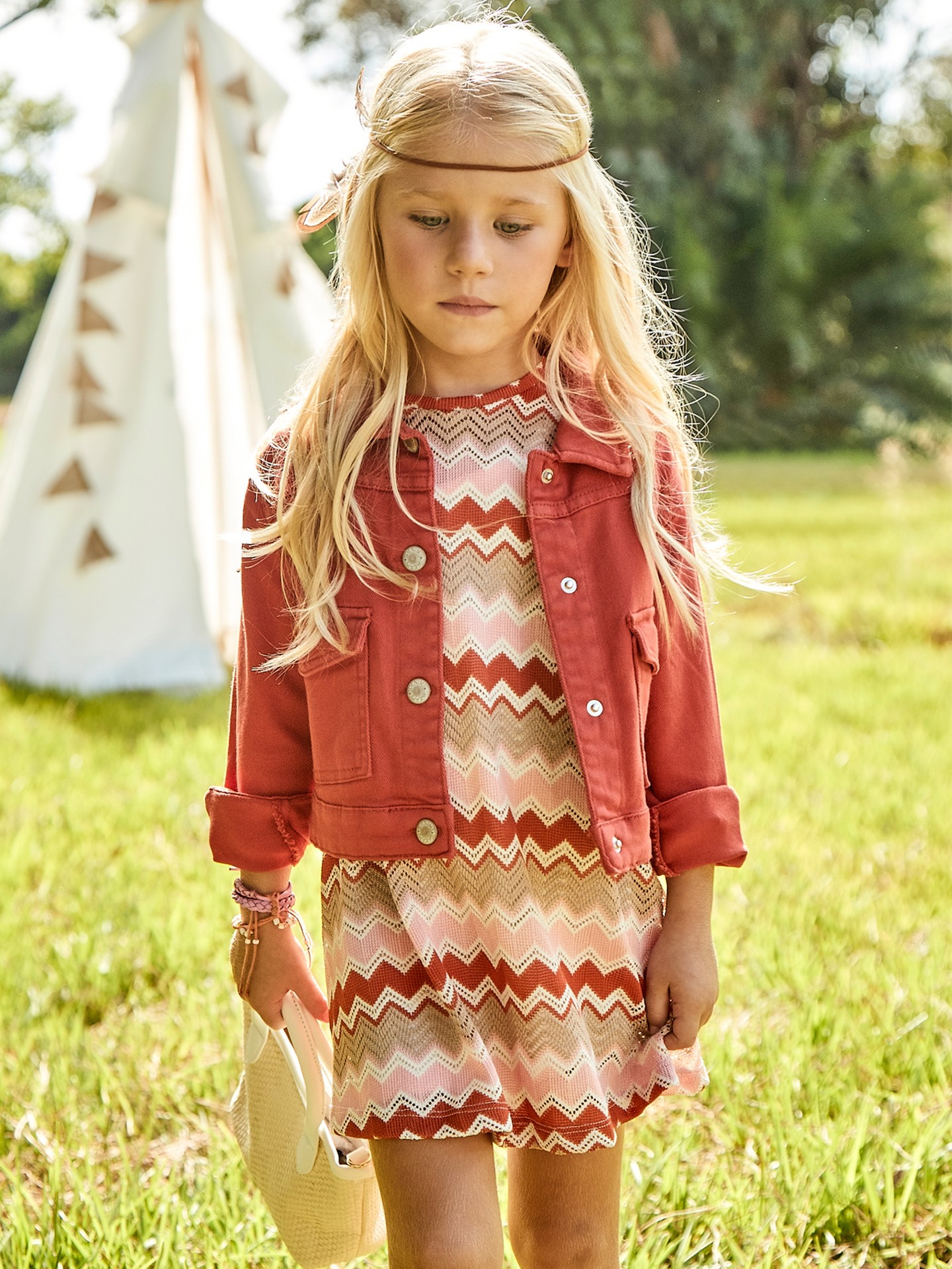 Vestido com Padrão