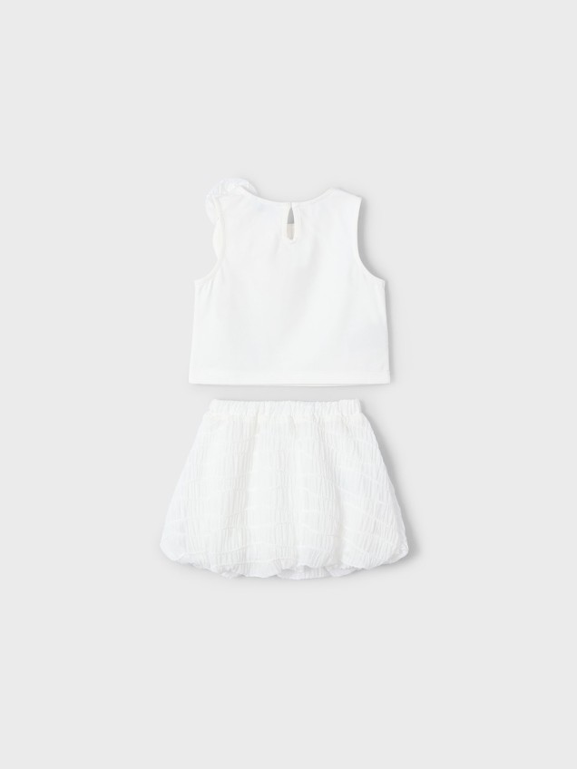 Conjunto de Top e Saia