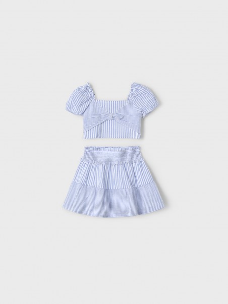Conjunto Top e Saia