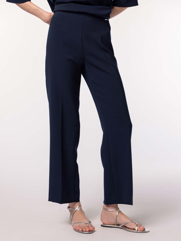 Calças Straight Fit