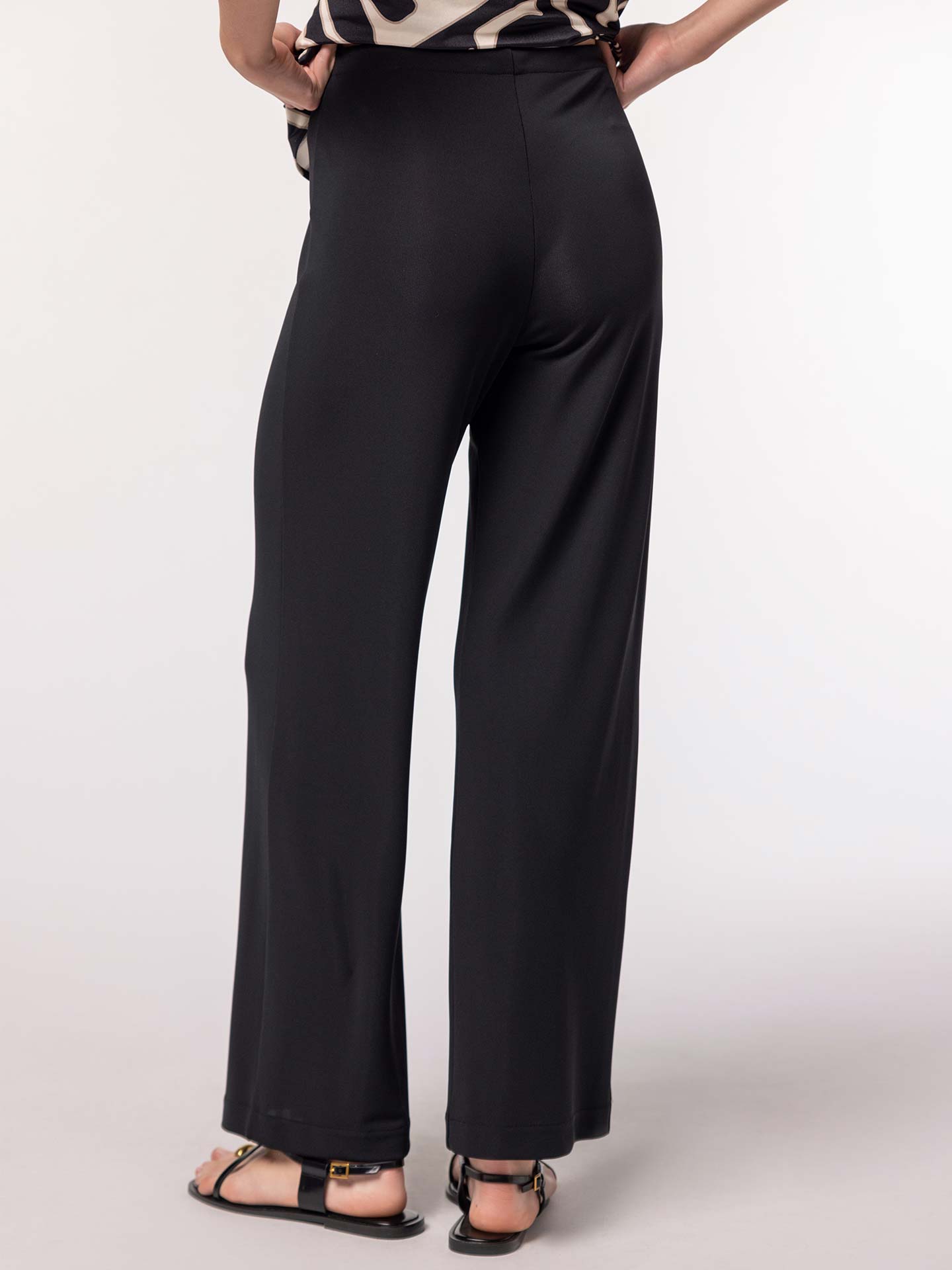 Calças de Malha Straight Fit