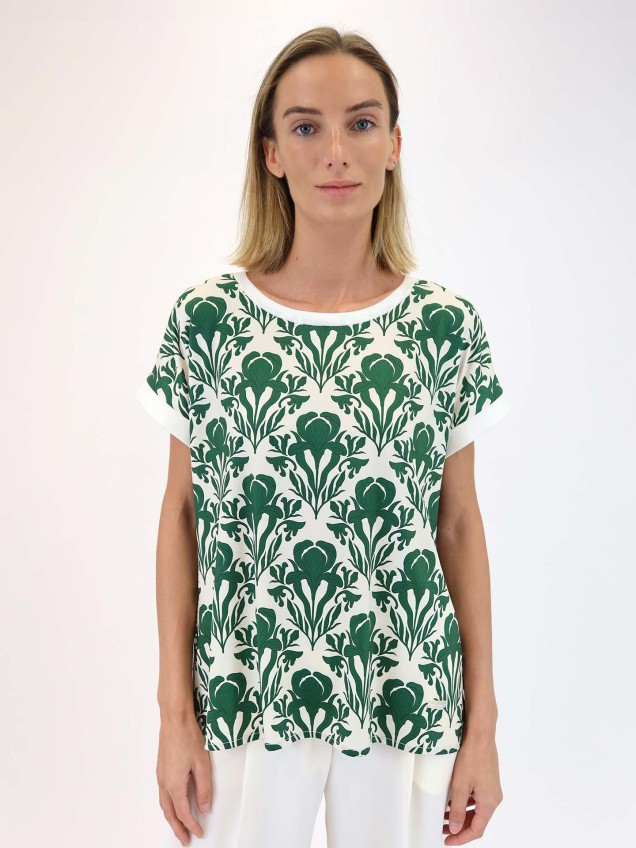 T-Shirt com Padr�o