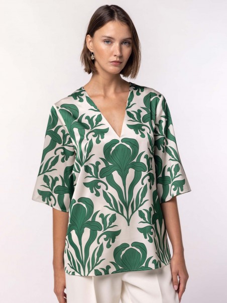 Blusa com Padro