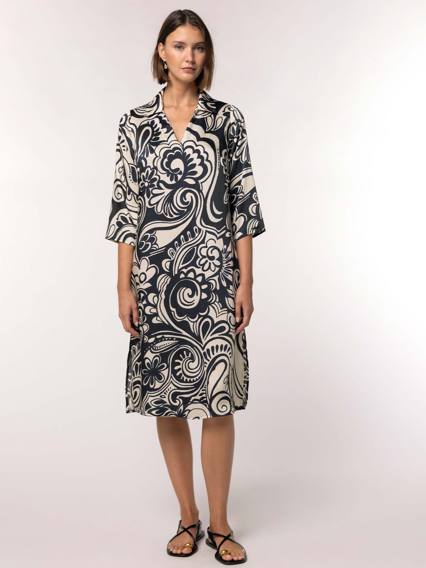Vestido com Padrão