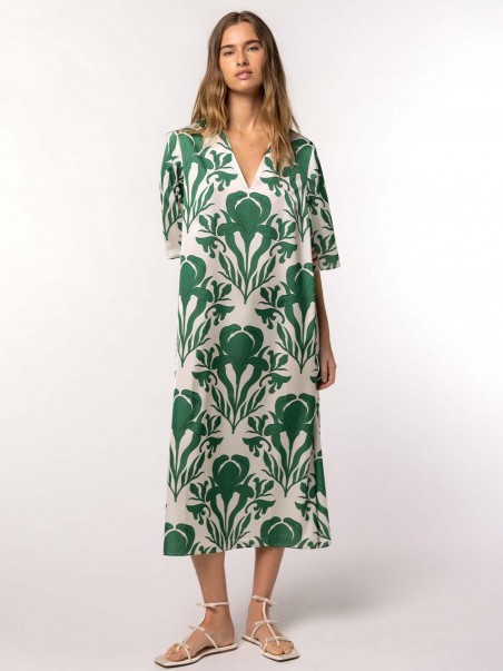 Vestido com Padro