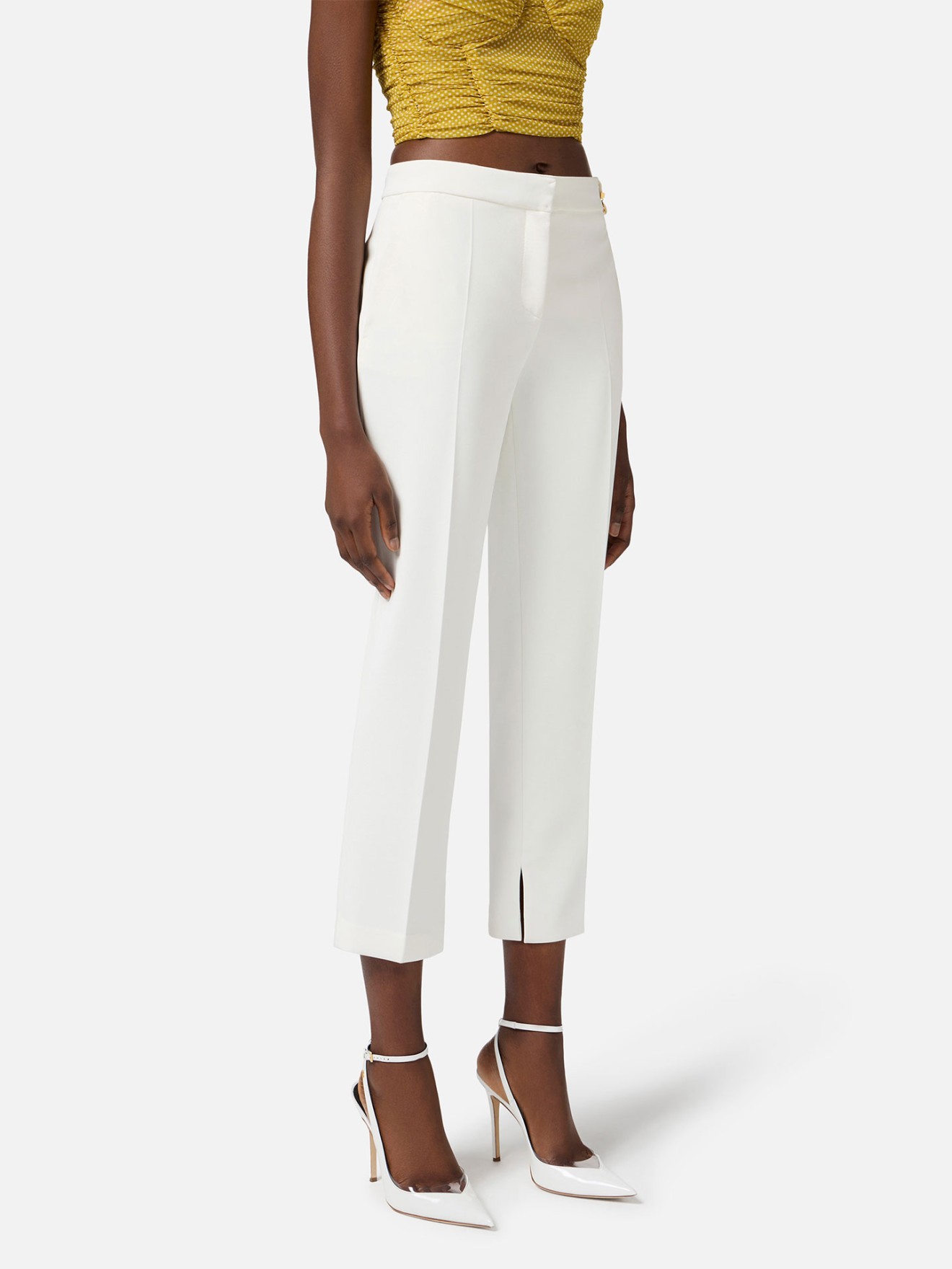 Calças Straight Fit