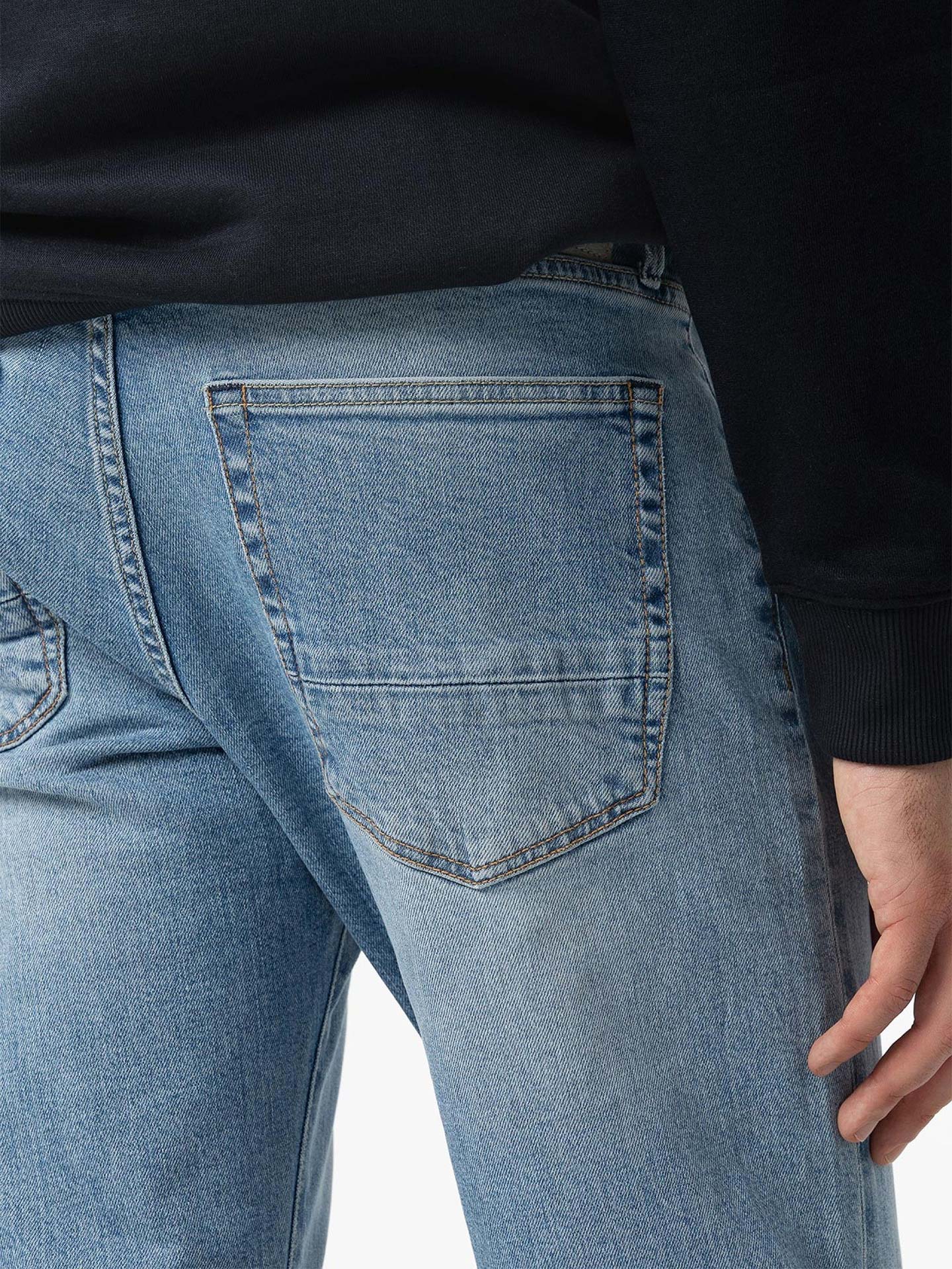 Calças de Ganga Slim Fit